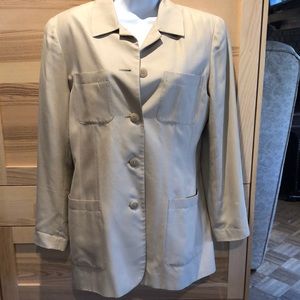 M T Studio silk blazer